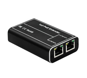 3-Port Gigabit PoE Extender and Splitter 1 in 2 out, IEEE 802.3af/at PoE Powered Max 30W POE-GEX12-30W