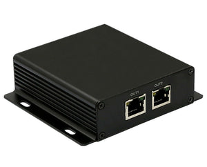 Gigabit PoE Extender and Splitter 1 in 2 out IEEE802.3af/at/bt PoE Powered Max 60W POE-GEX12-60W