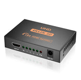 4K HDMI Splitter 1 in 4 out 1x4 HDMI Splitter HDMI Distributor with DC Power Adapter HDSP14