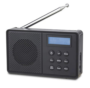 DAB/ DAB+/ FM Radio with Bluetooth - Portable Digital Radio FM Radio DB02