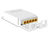 Outdoor Gigabit PoE++ Extender/ Splitter 1 in 4 out, 802.3af/at/bt PoE Repeater POE-GEX1490-OT