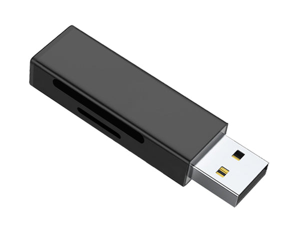 USB 2.0 SD/ TF Card Reader USB to SD/ TF 2-in-1 Memory Card Reader UCR21