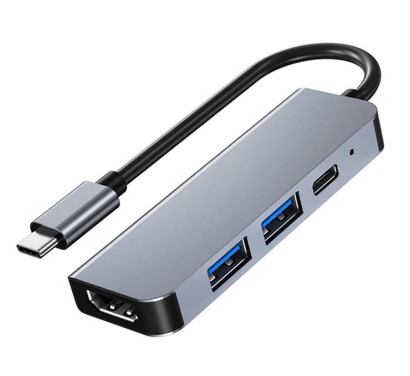 USB C Multiport Adapter 4-in-1 USB Type-C Hub Adapter with 4K HDMI output UCHD412