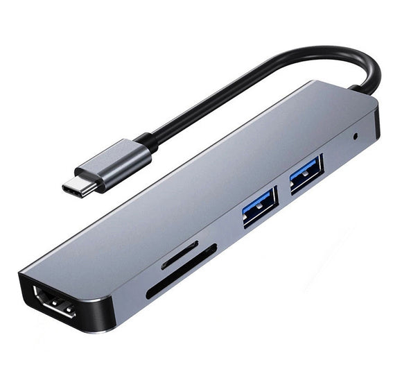 USB C Multiport Adapter 5-in-1 USB Type-C Hub Adapter with 4K HDMI output UCHD512