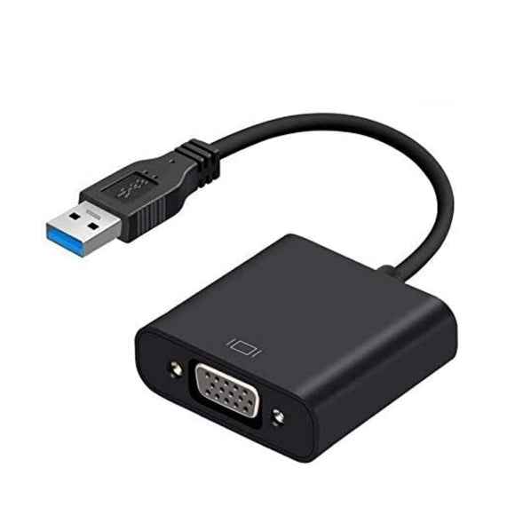 USB to VGA Video Adapter HD 1080P External Video Graphic Card U2VGA01